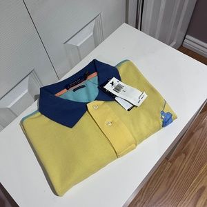 Large ) new with tags Color Block Ralph Lauren Polo for Sale.